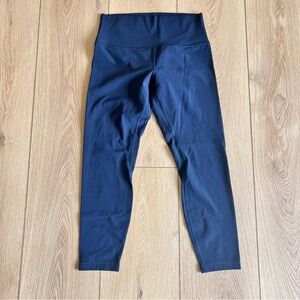 Lululemon leggings navy blue Euc size 10